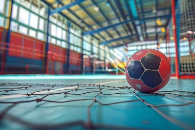 Image d'illustration. Ballon de handball