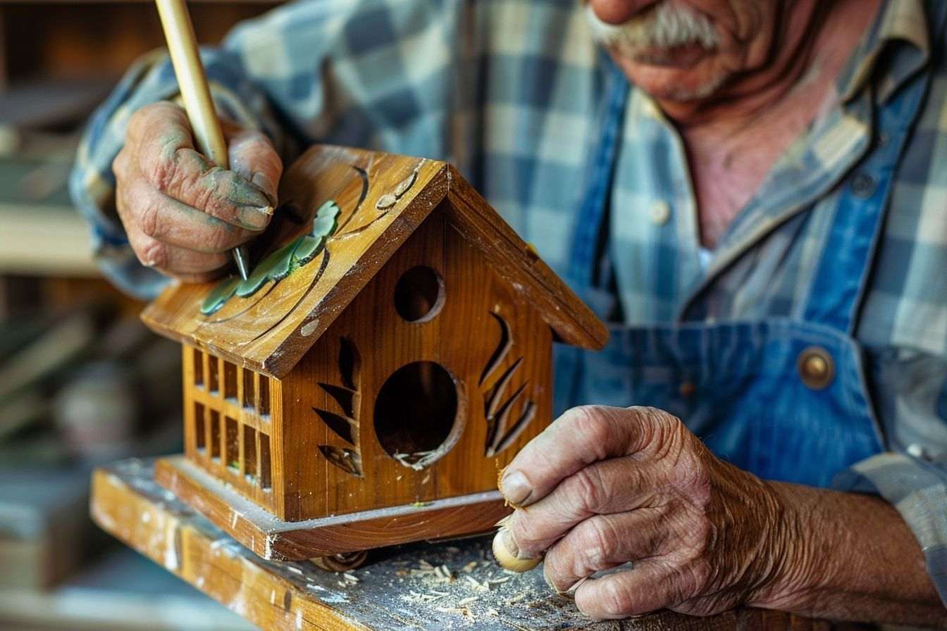 Image d'illustration. Senior et bricolage.