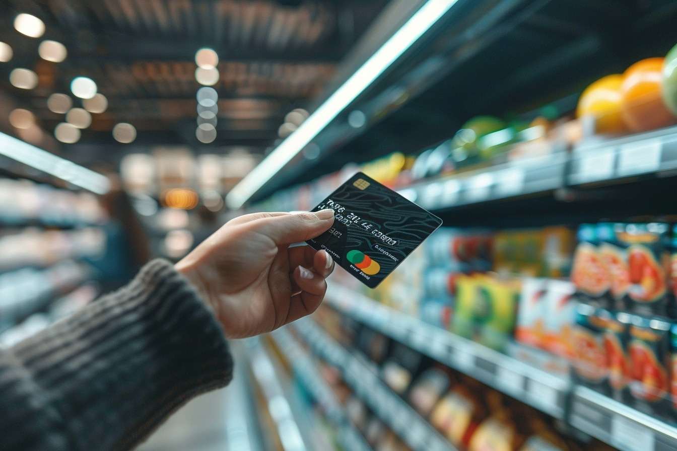 Image d'illustration. Paiement au supermarché