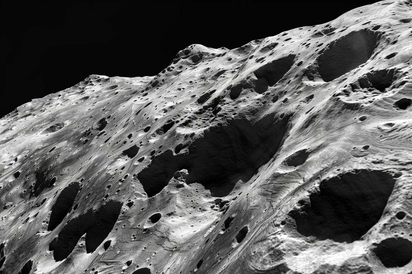 Image d'illustration. La surface d'un astéroïde.