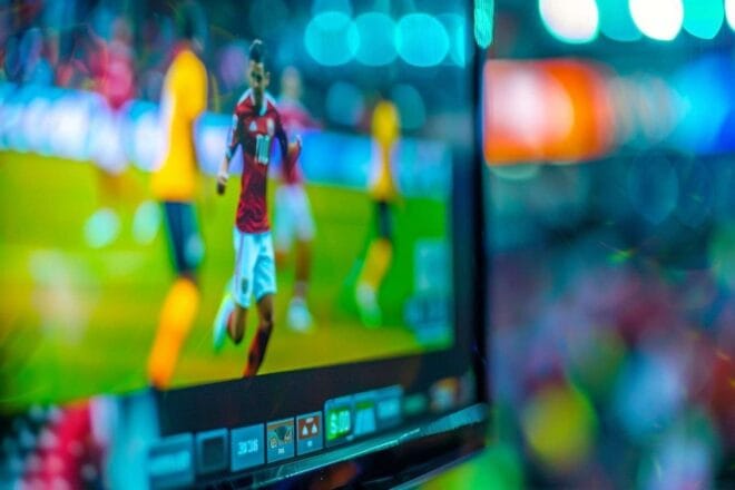 Image d'illustration. Foot et télévision.