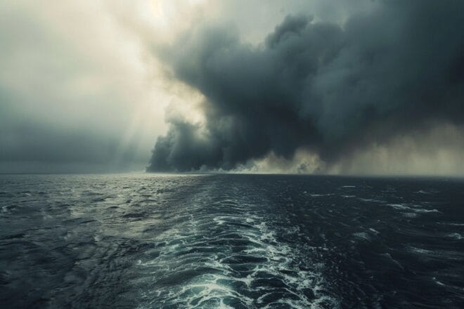 Image d'illustration. Une épaisse fumée noire.