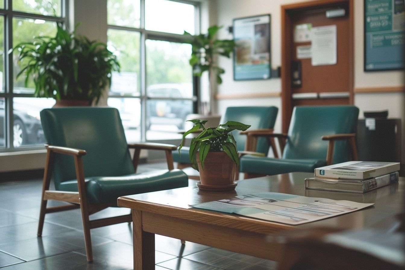 Image d'illustration. Salle d'attente, santé.