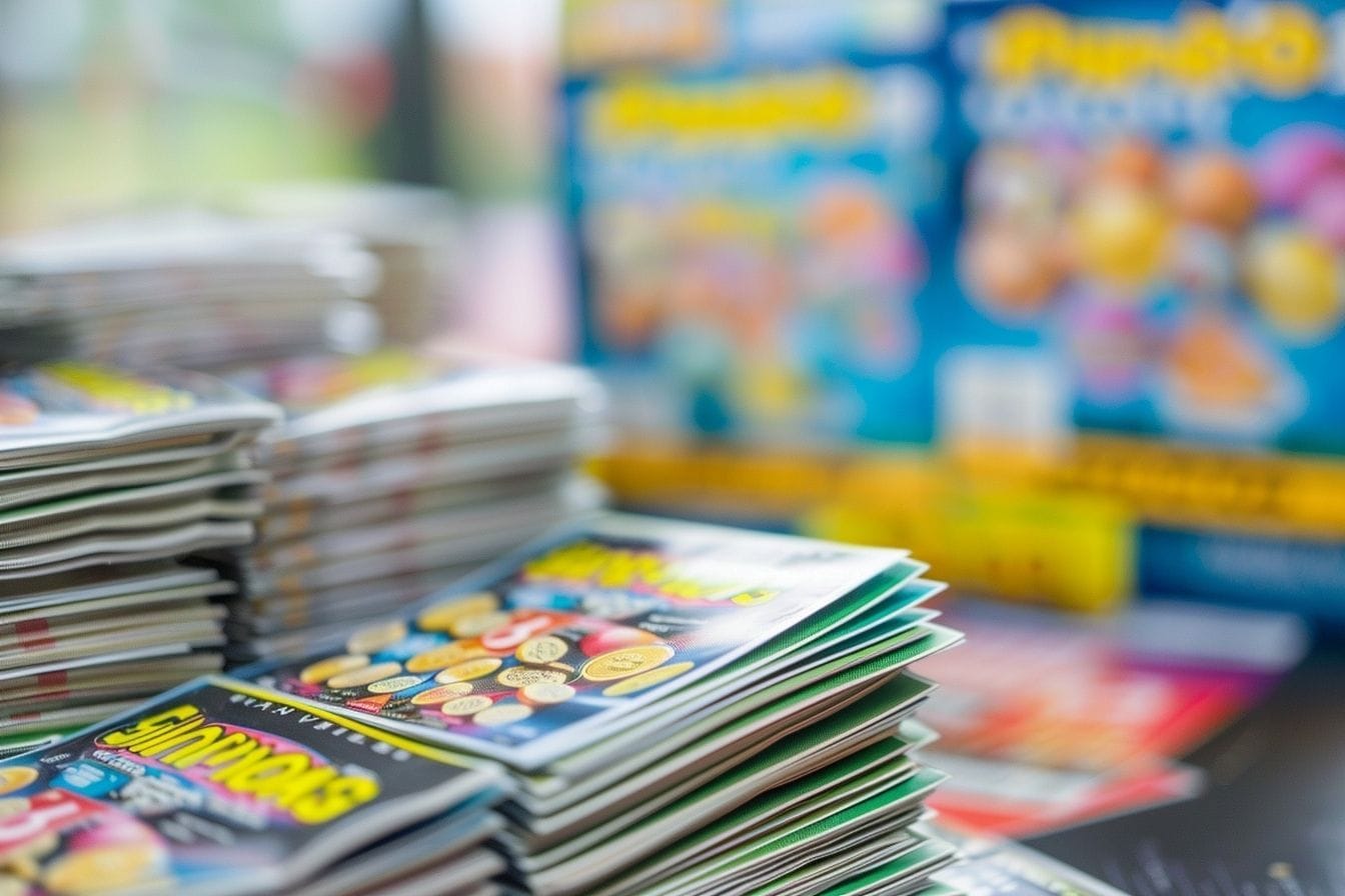 Image d'illustration. Des jeux à gratter.