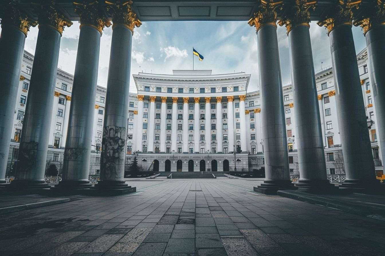 Image d'illustration. Un bâtiment gouvernemental en Ukraine