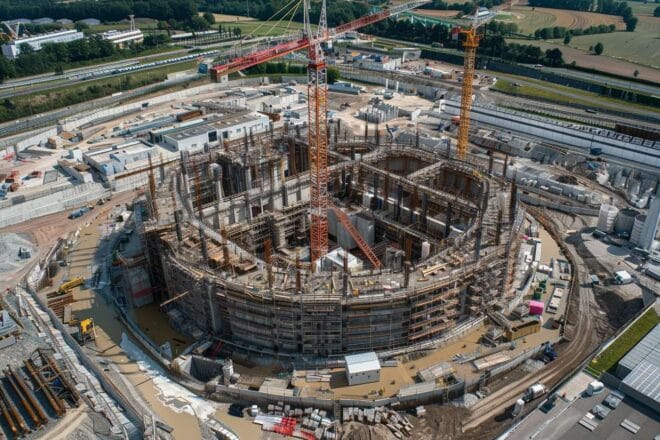 Image d'illustration. Nucleaire chantier EPR
