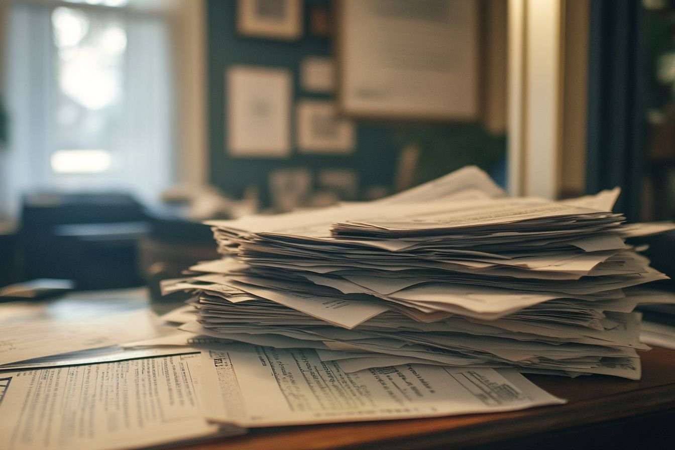 Image d'illustration. Desdocuments fiscaux