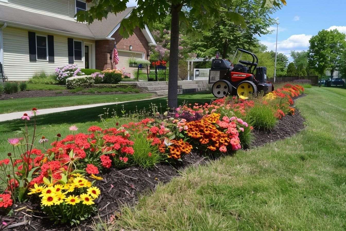 Image d'illustration. Un jardin entretenu.