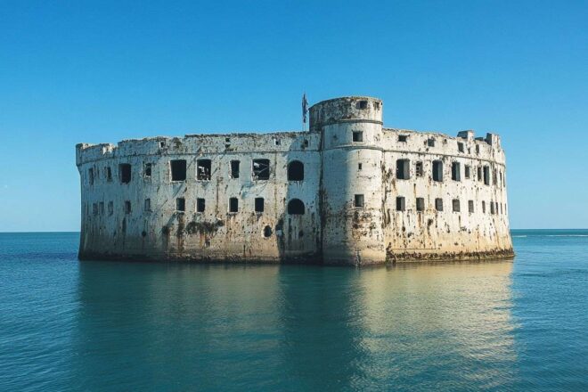Image d'illustration. Vue large de fort boyard