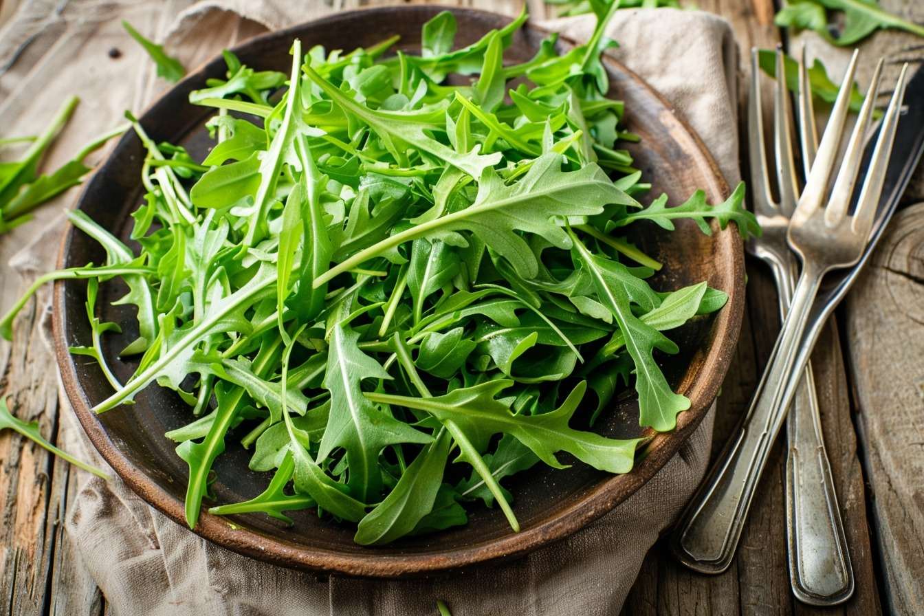 Image d'illustration. Salade roquette