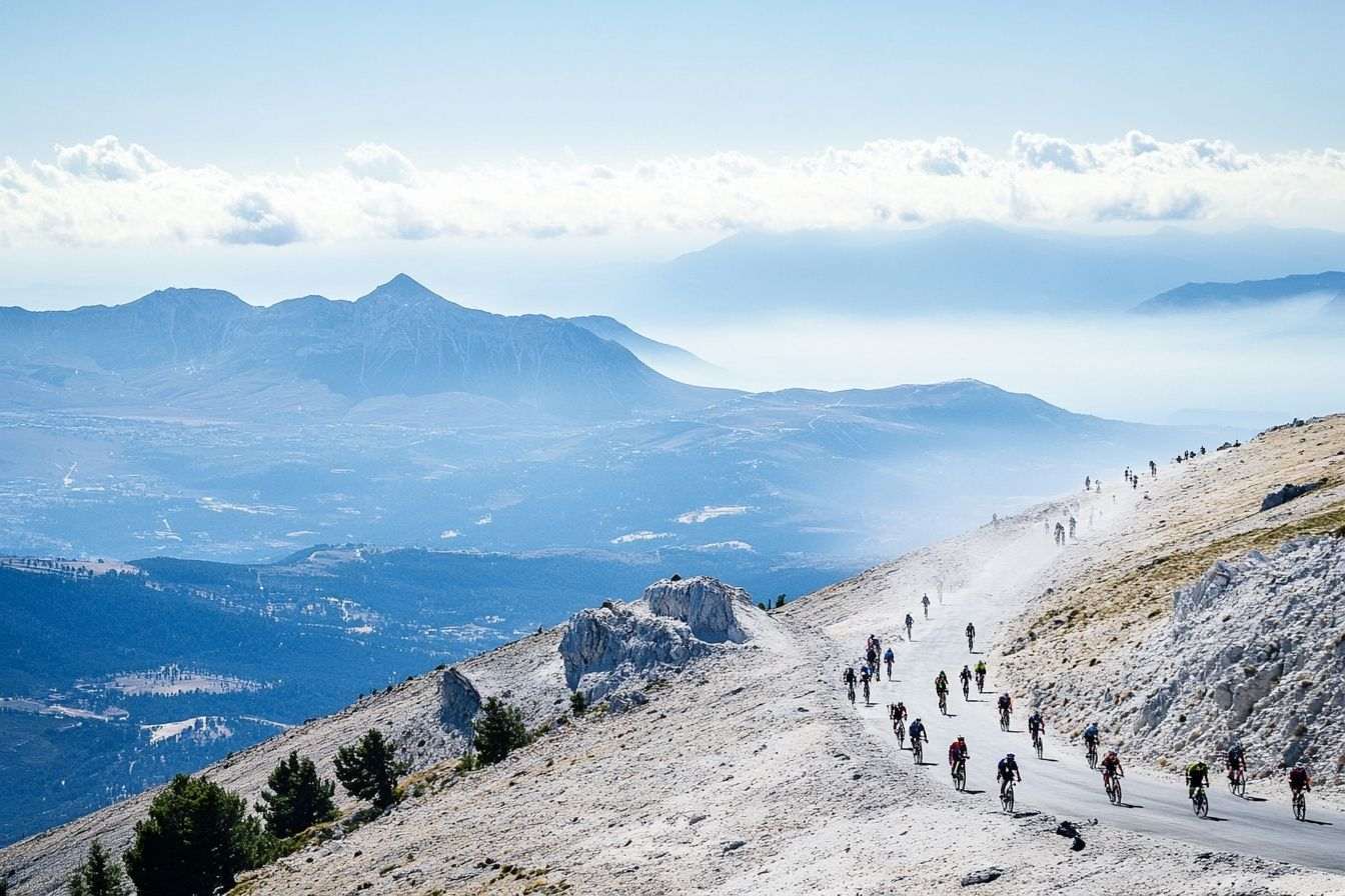 Image d'illustration. Vue panoramique du sommet du mont ventoux
