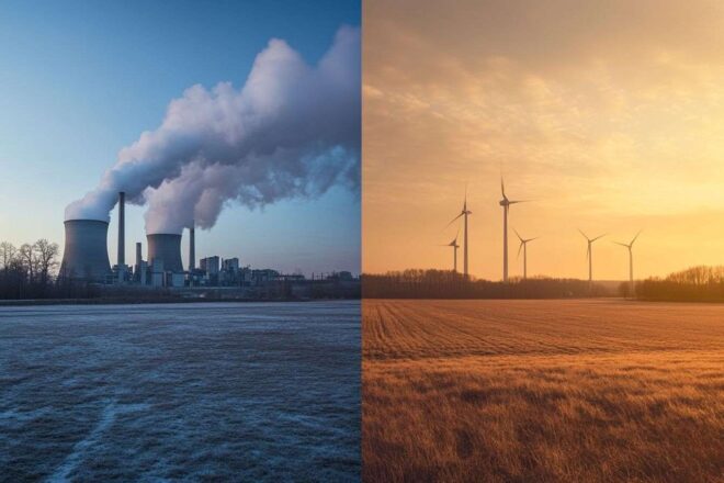 Énergie renouvelable et émissions industrielles
