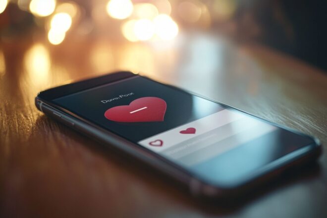 Gros plan d un smartphone affichant une page de don