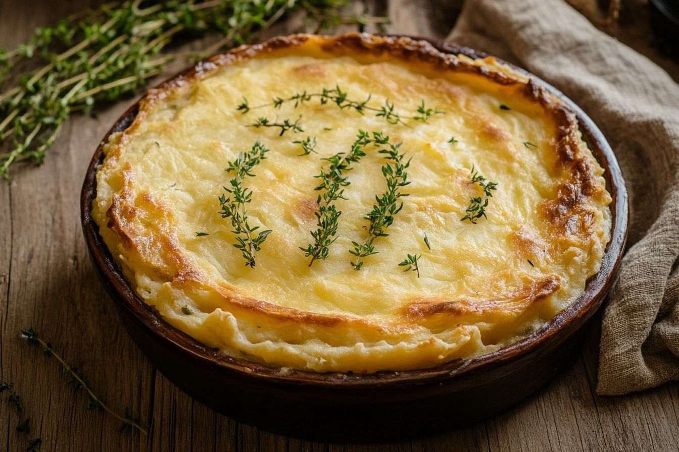 Tarte au berger dorée