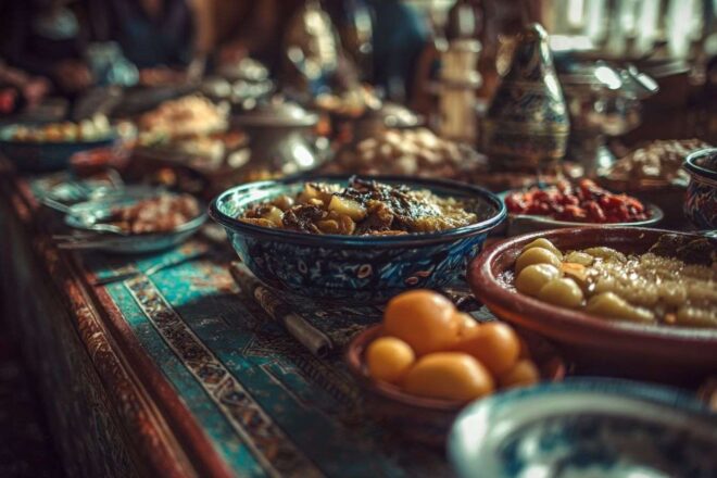 Table festive pour aïd elkébir