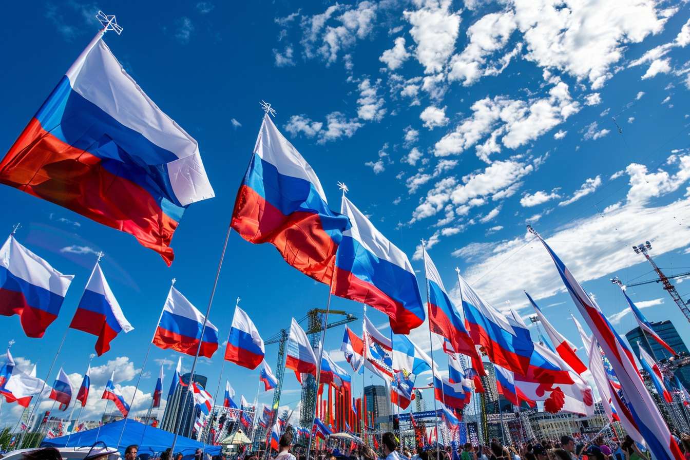 drapeaux russie
