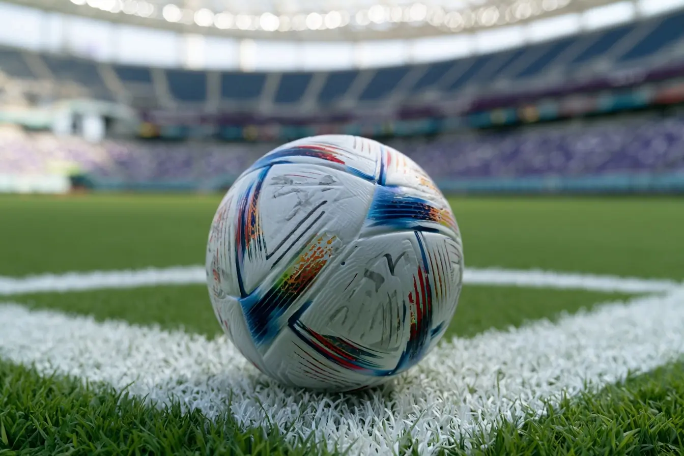 Ballon 2026 au bord du terrain