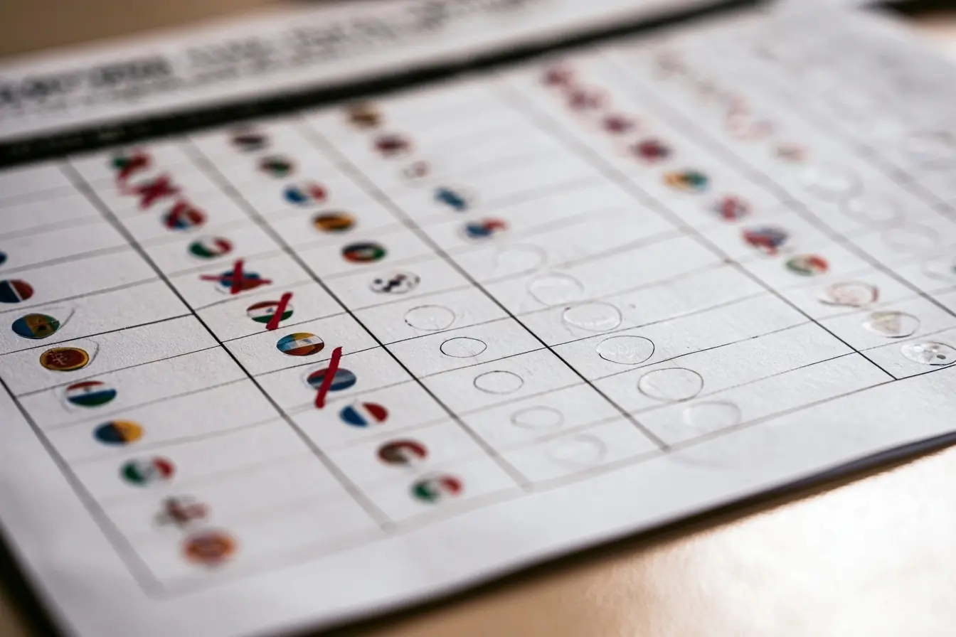 Feuille de resultats du Mondial 2026