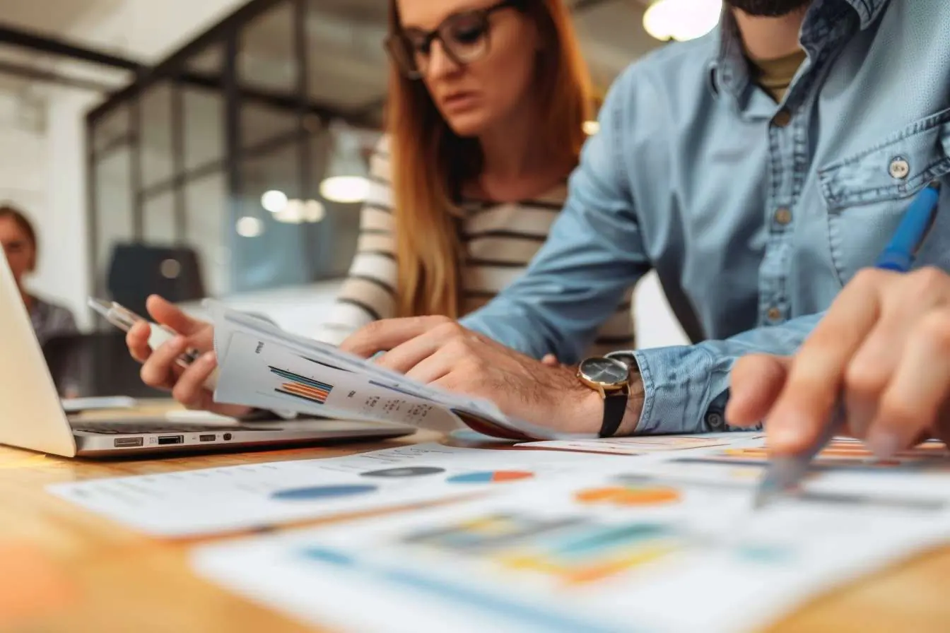 Des salariés découvrent leurs nouvelles fiches de paie
