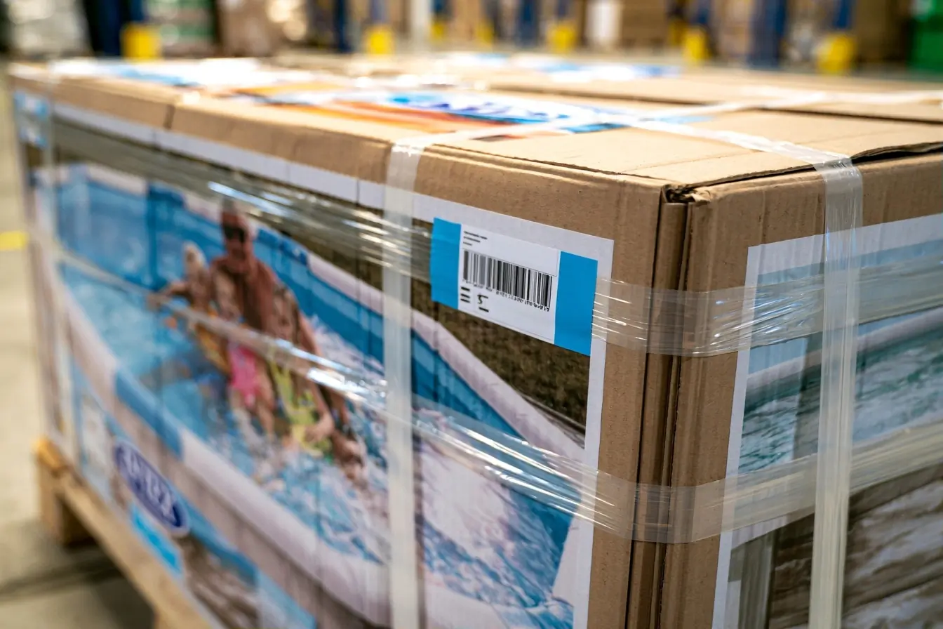 Carton Intex de piscine hors sol