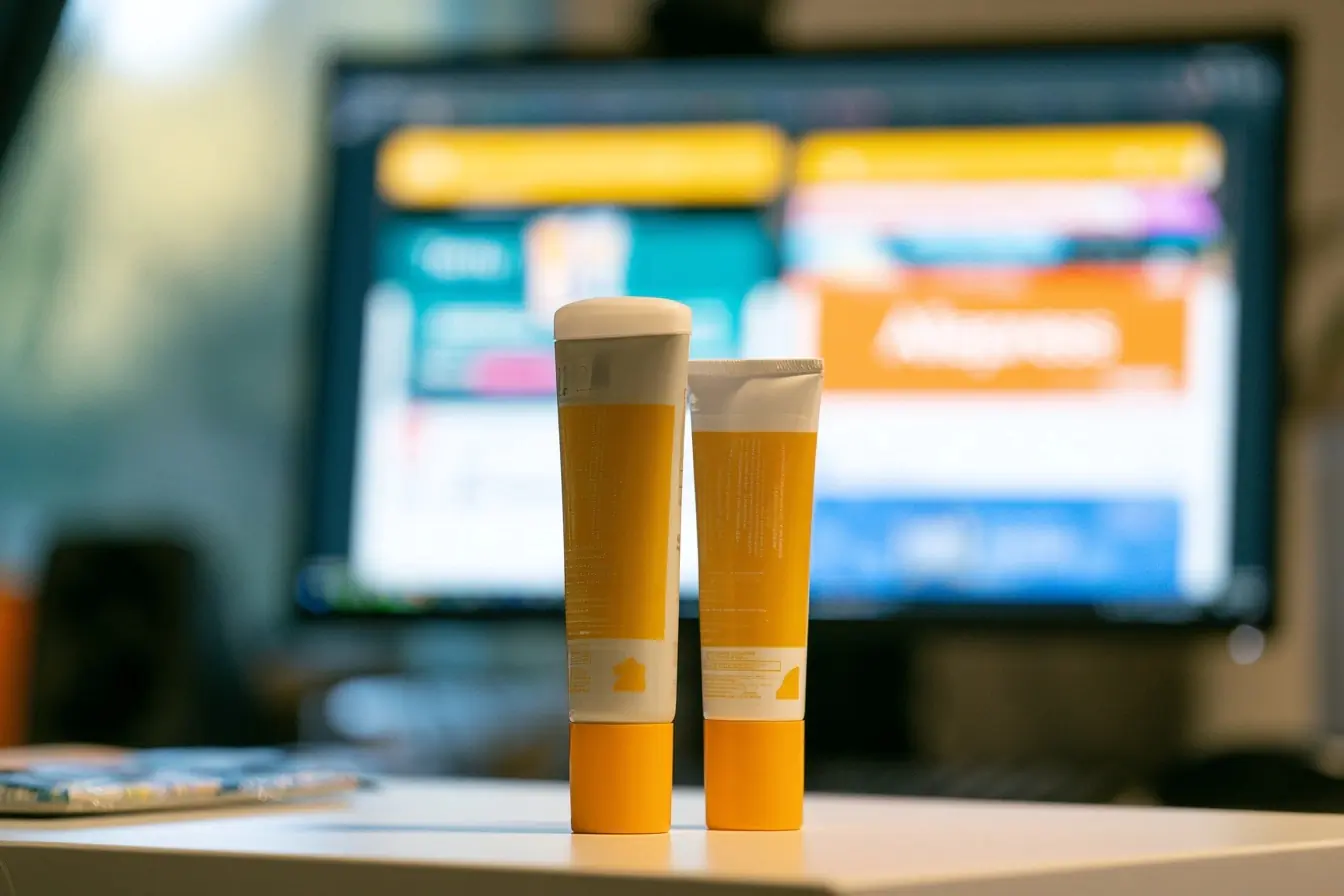 Crèmes retirées devant des sites marchands