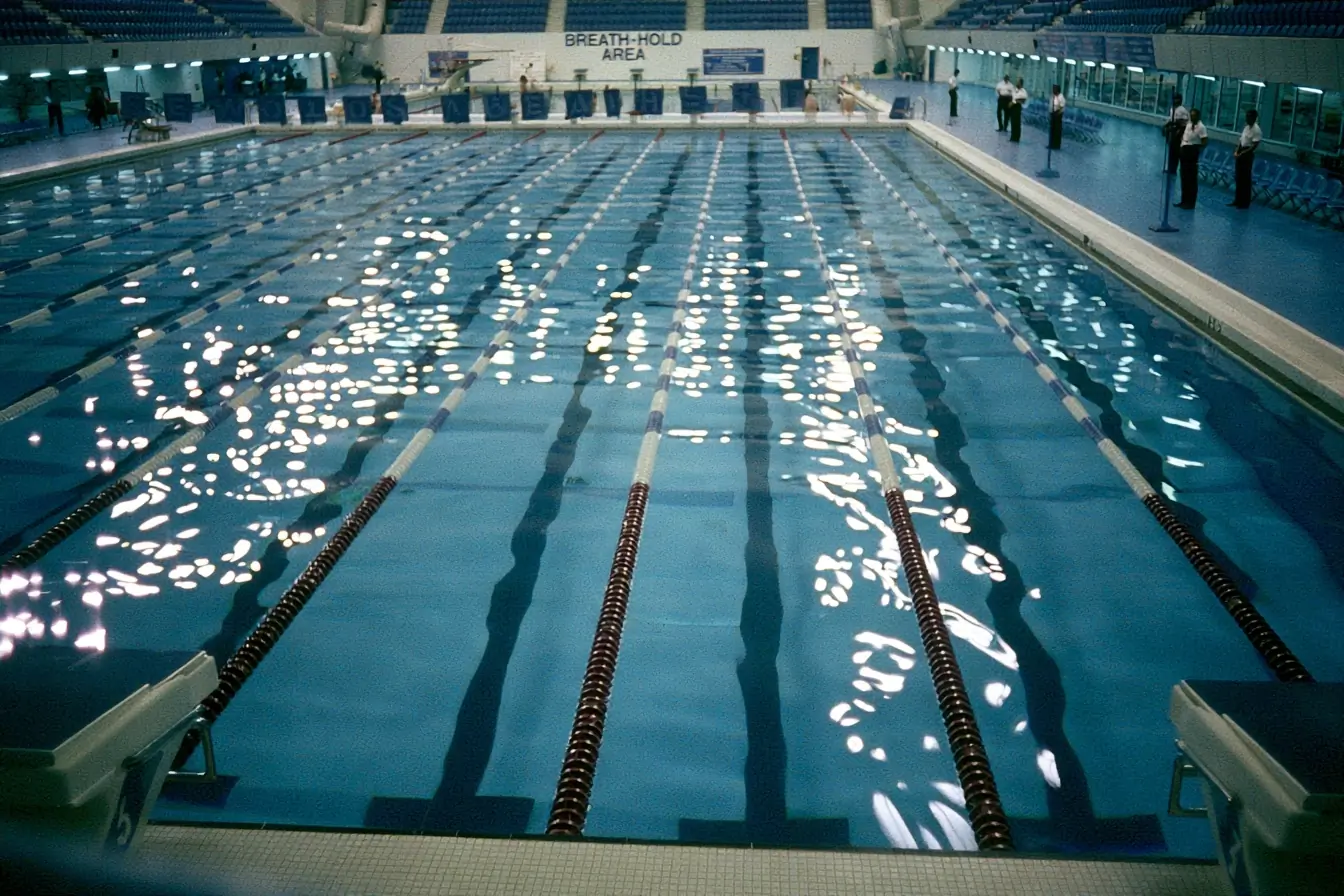 Bassin d’apnée en piscine couverte