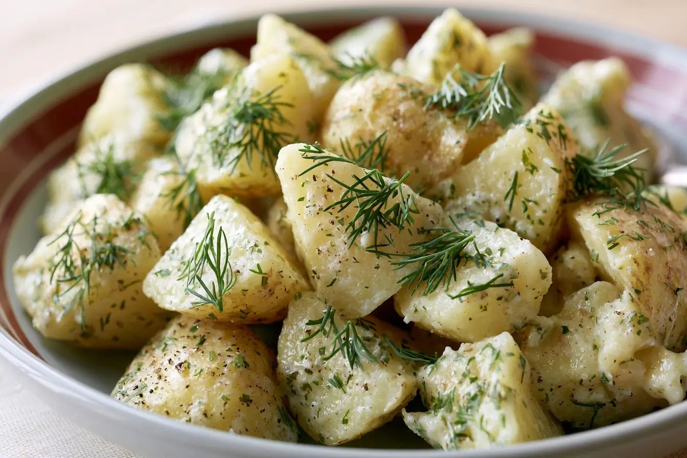 Salade de pommes de terre à l’aneth