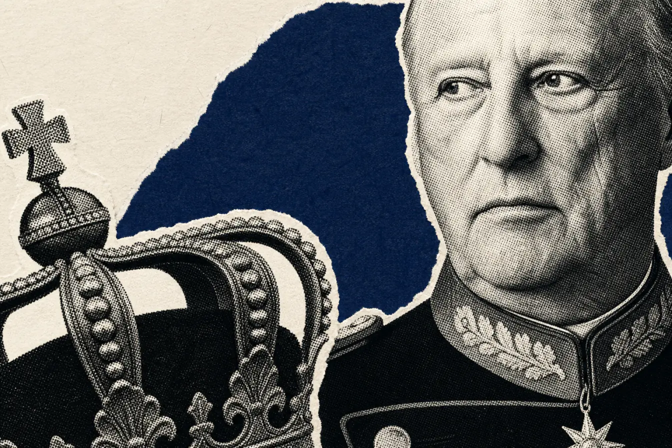 Couronne refermée sur le roi Harald V