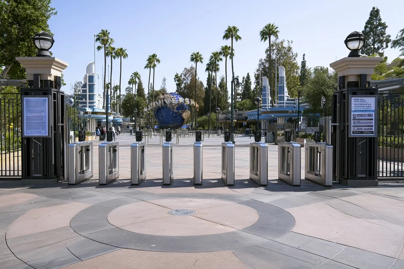 Entrée d’Universal Studios et consigne