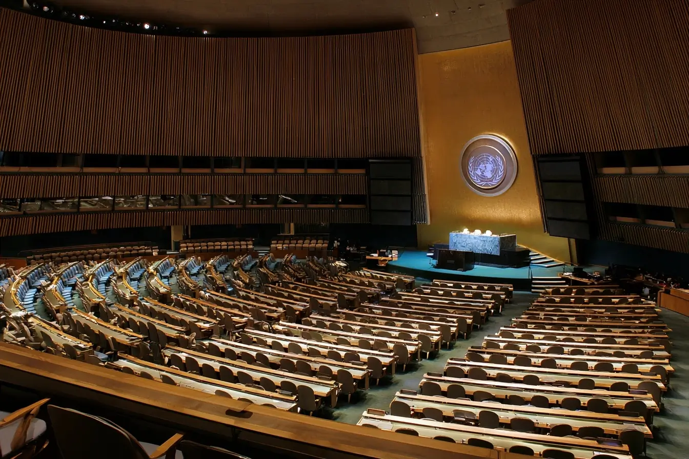 Salle de l’Assemblée générale de l’ONU
