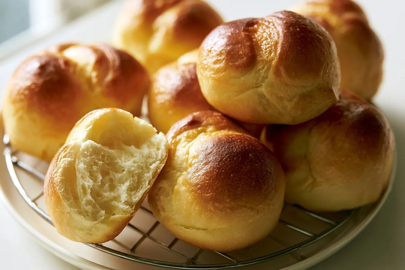 Briochettes au skyr sur une table