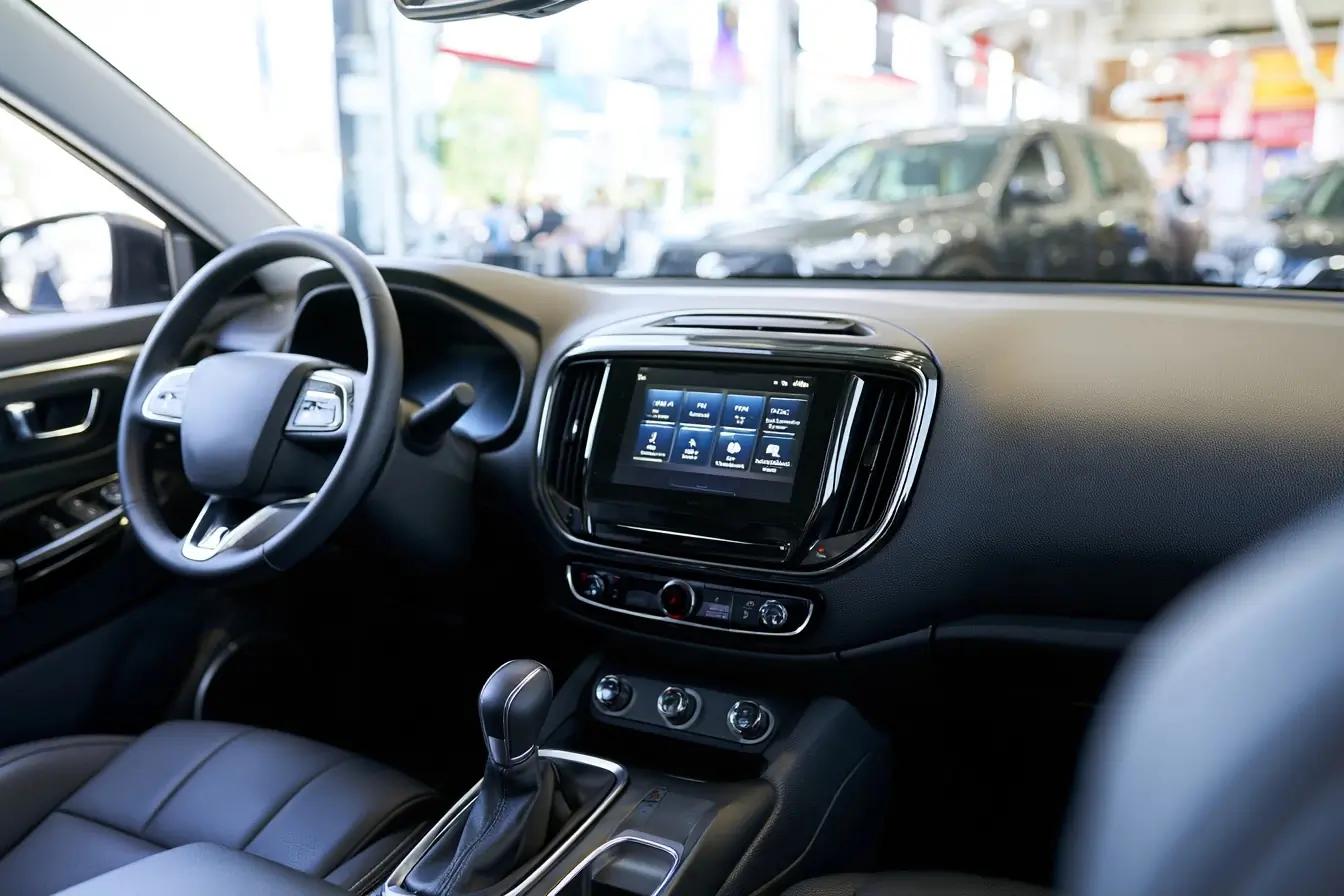 Console de voiture neuve avec FM et DAB+