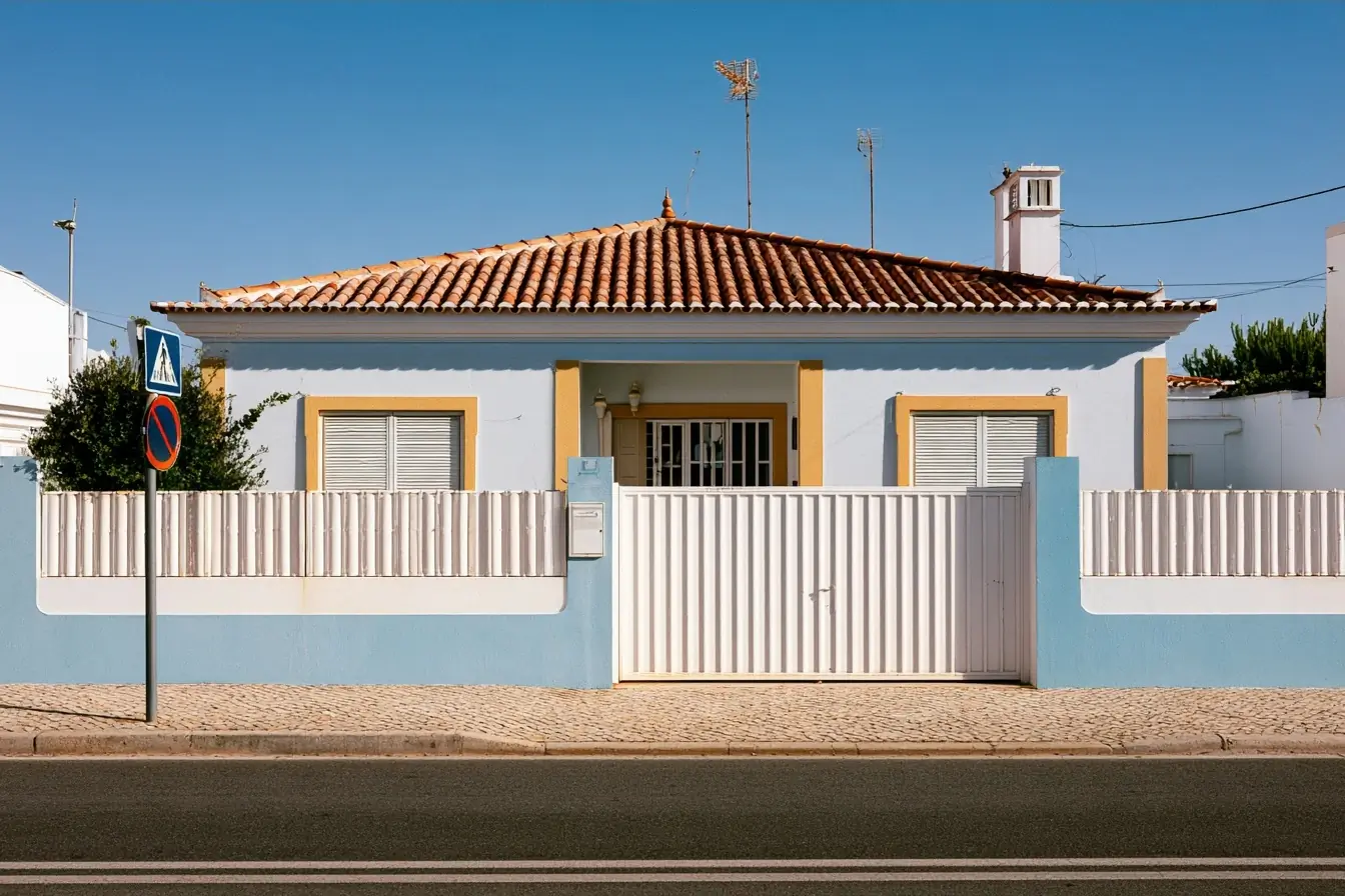 Maison fermée dans le sud du Portugal