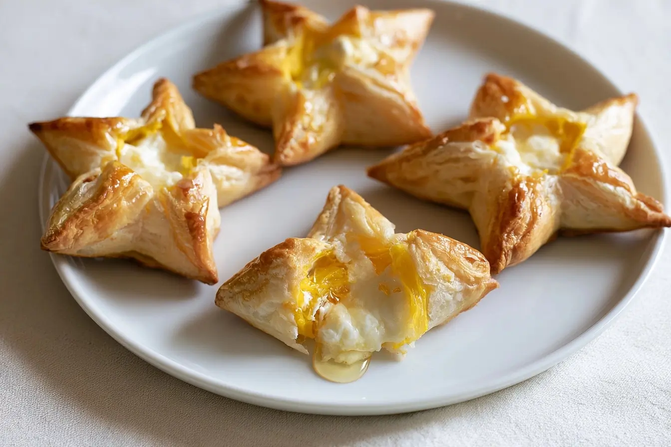 Assiette de feuilletés au potimarron