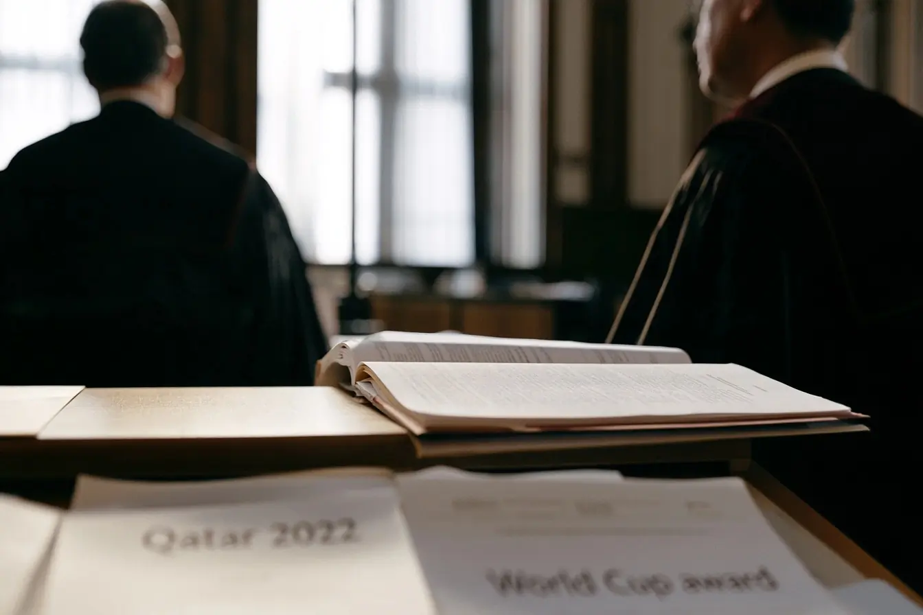 Dossier Qatar 2022 sur un bureau de justice